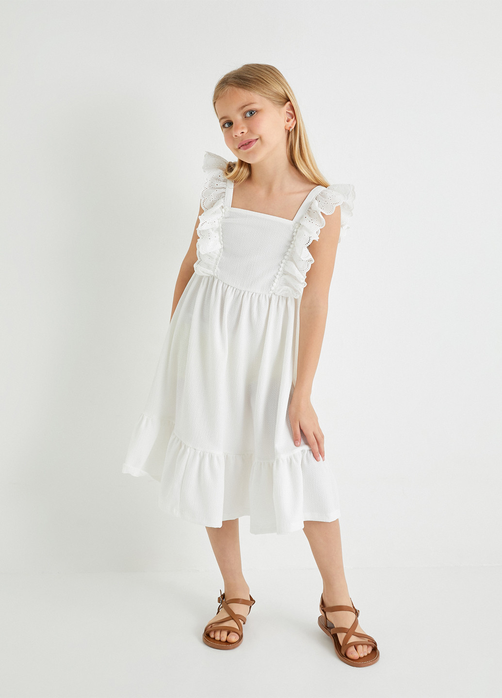 Біла сукня KOTON (329693622)