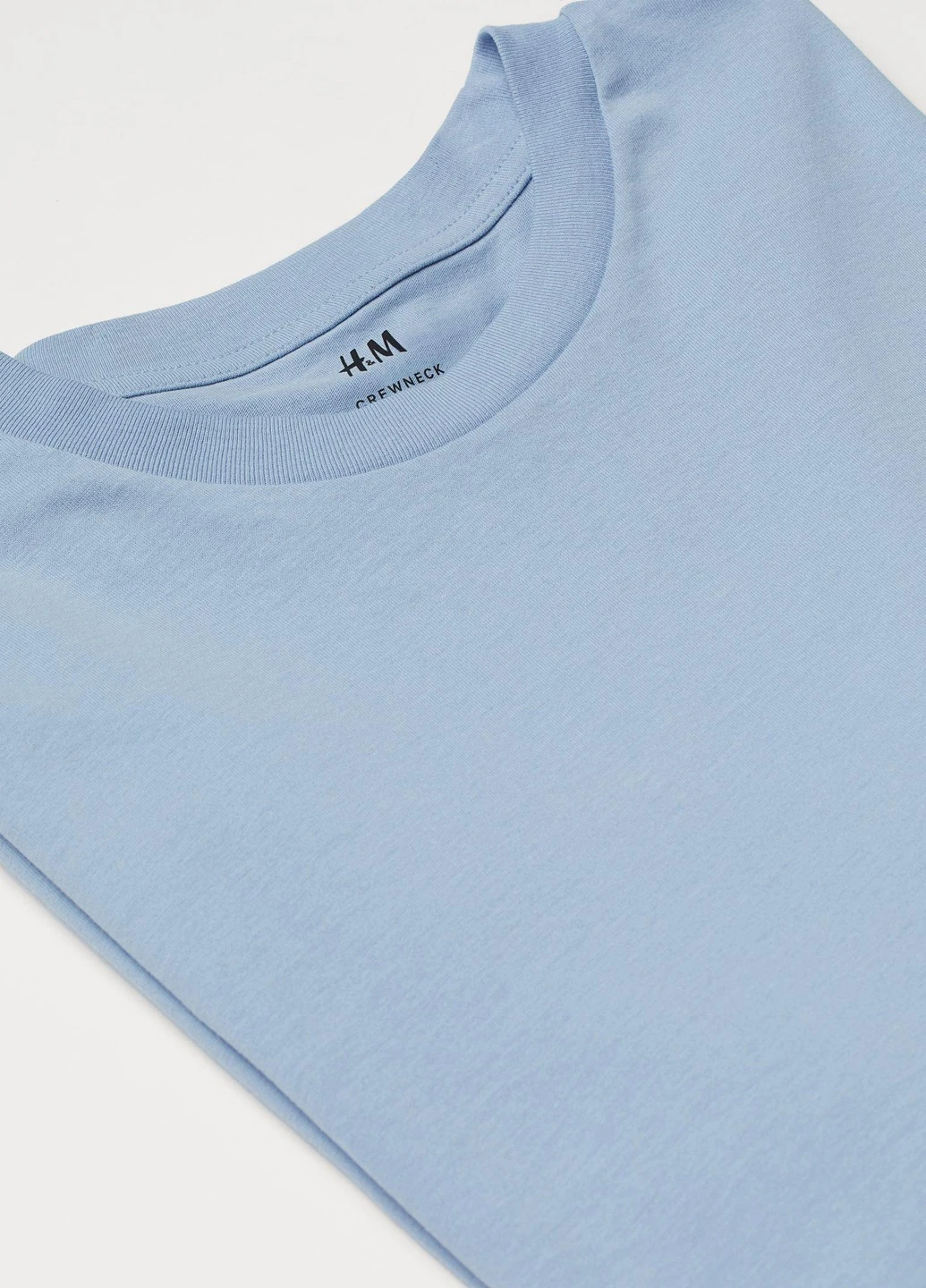 Голубой лонгслив H&M