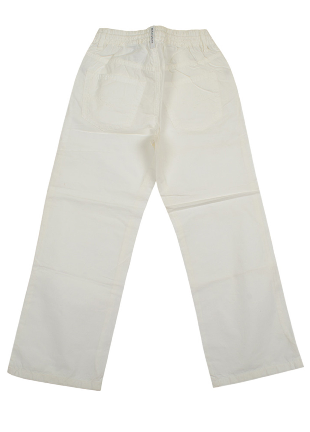 Белые кэжуал летние прямые брюки Replay & Sons
