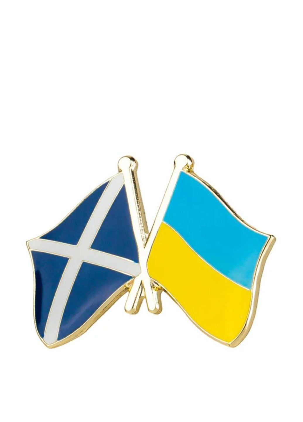 Двойной значок-пин Украина - Шотландия No Brand (301127668)