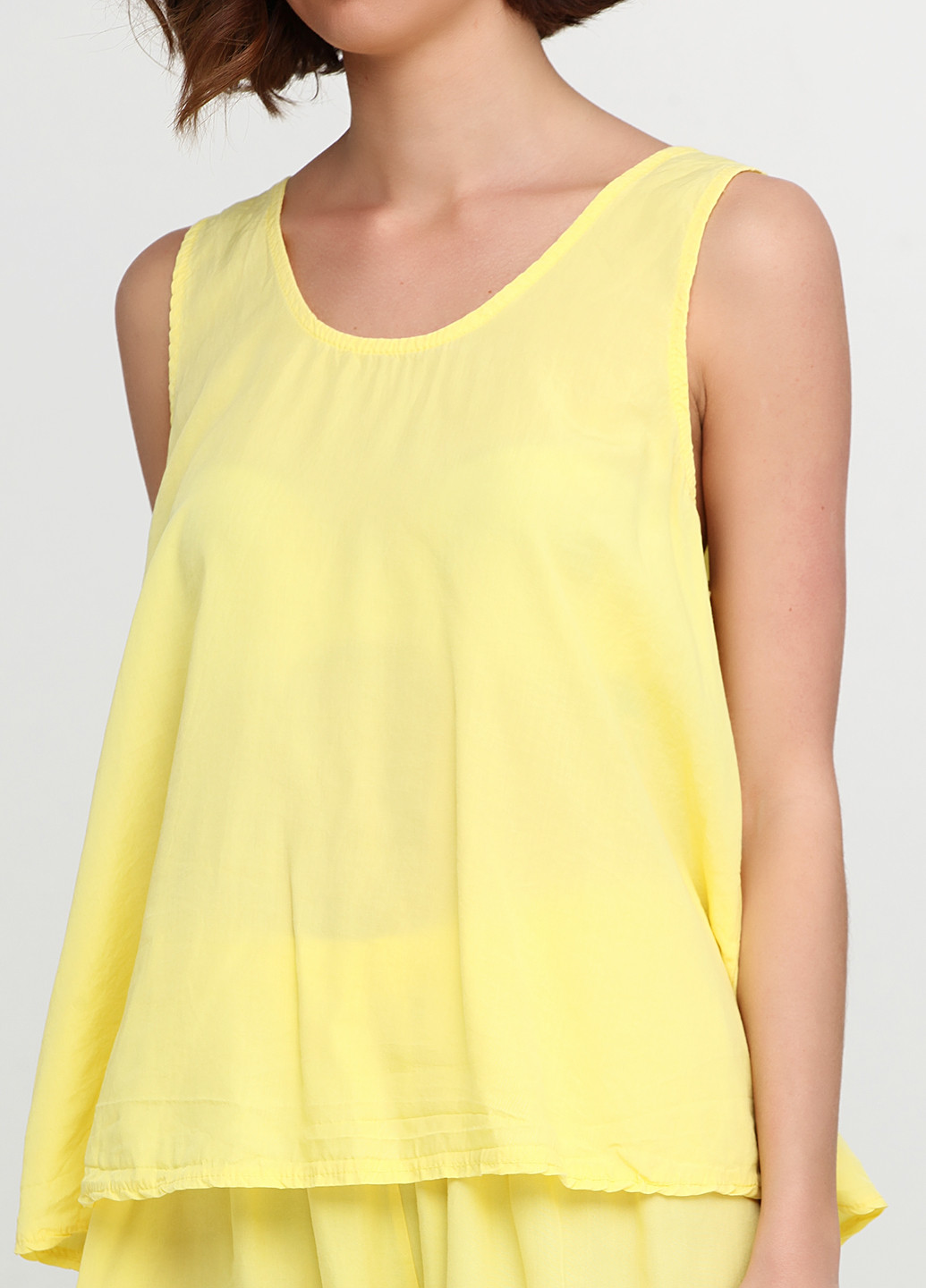 Желтый летний комплект (майка, шорты) New Line