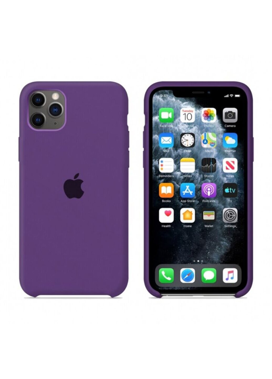 Чехол Silicone Case для iPhone 11 Pro Max Purple ARM (220821133)
