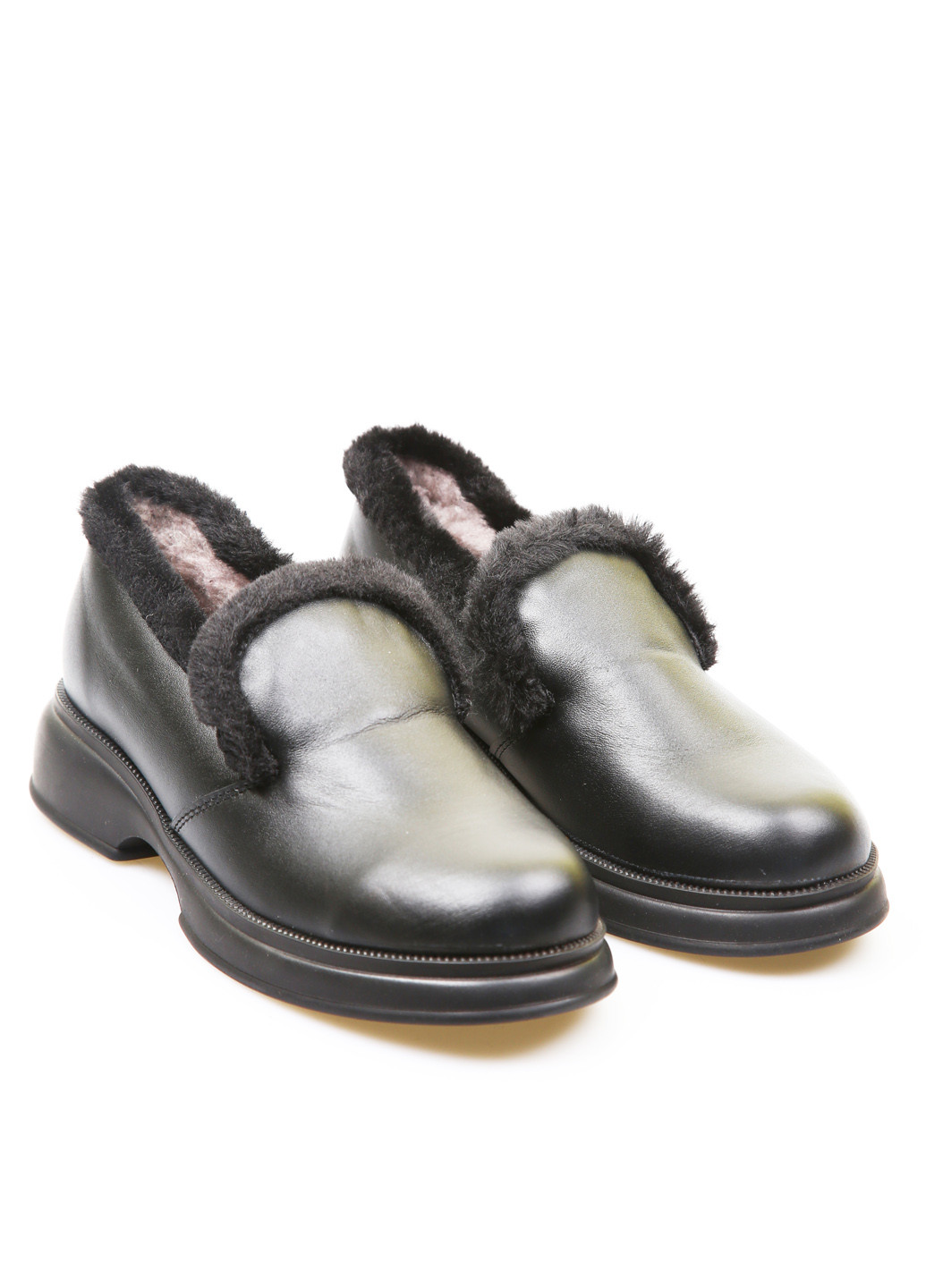 No Brand Туфли черный з натуральная кожа, — зима (352452956)