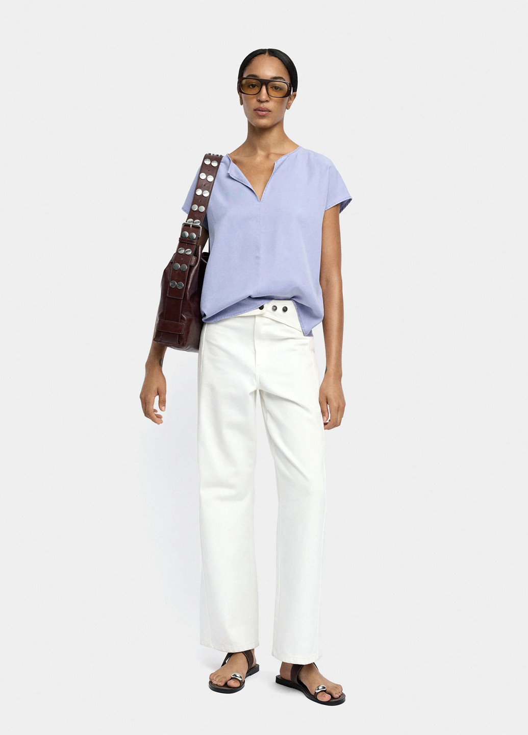 Голубая блуза Parfois