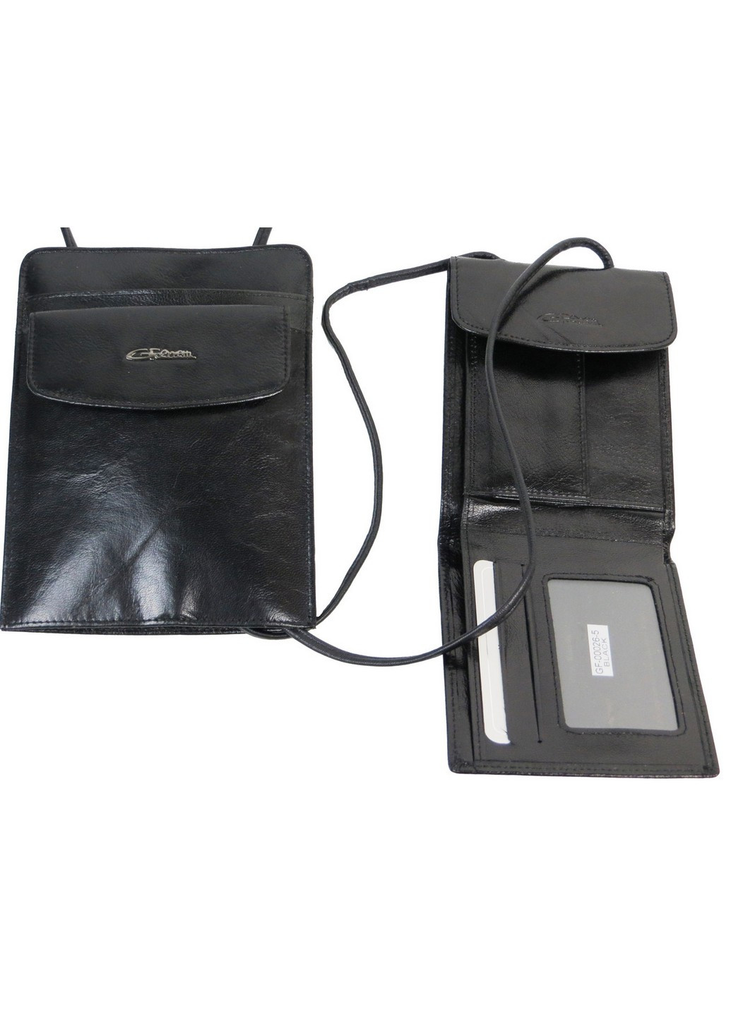 Уникальный набор из кожаной сумки и портмоне 16,5х12,5х1(12,5х10х1) см Giorgio Ferretti (255405420)