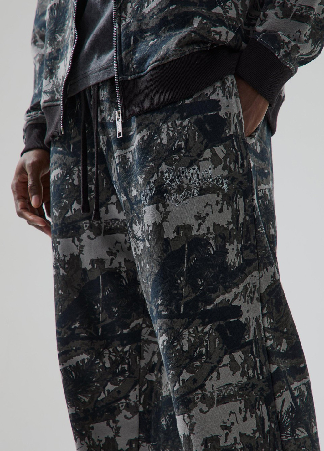 Комбинированные спортивные демисезонные джоггеры брюки Boohoo