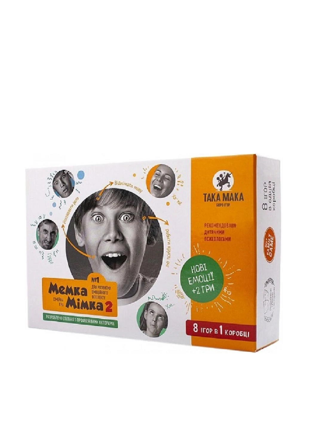 Игра настольная Мемка Мимка-2, 24х16х6 см Така Мака (256231720)