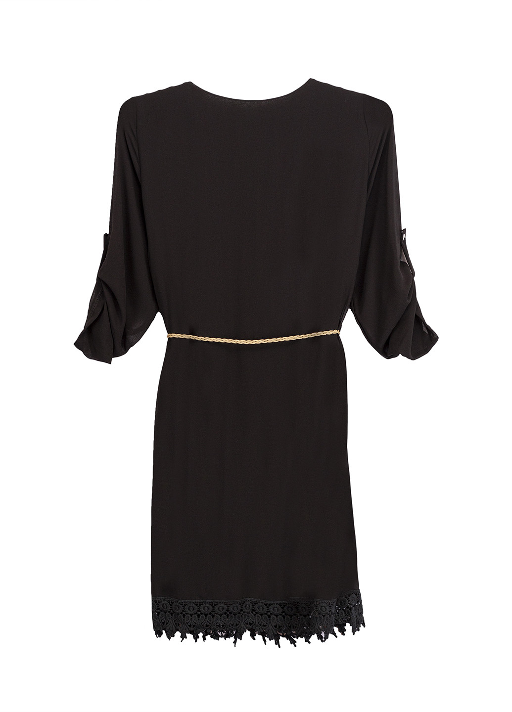 Чорна кежуал сукня а-силует FX однотонна