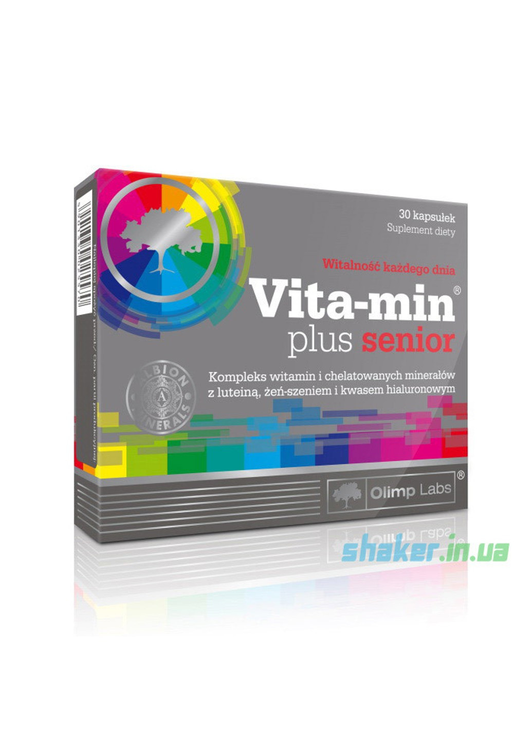 Витамины для мужчин Vita-Min Plus Senior (30 капс) олимп Olimp (255409890)
