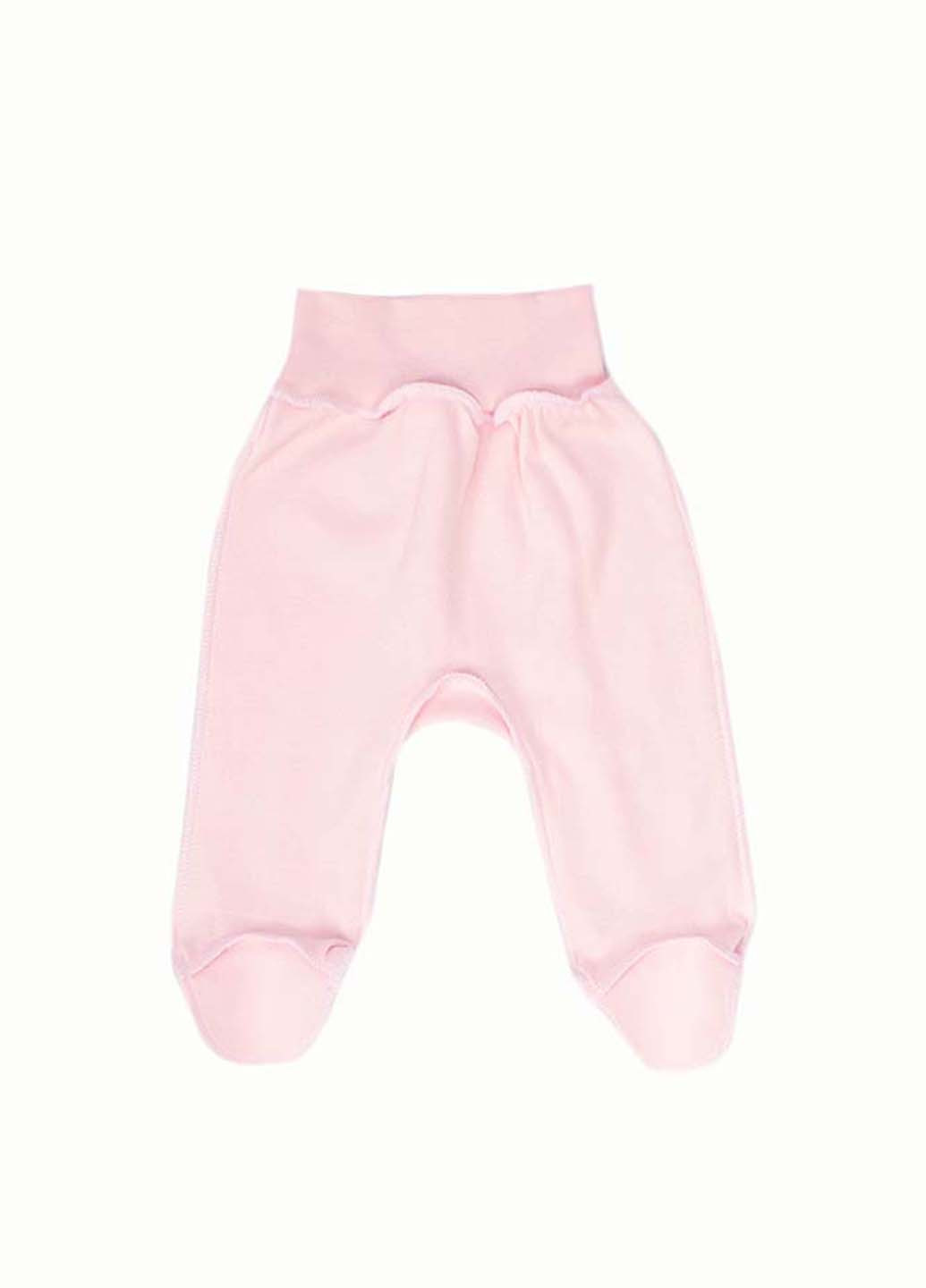 Timi ползунки однотонный розовый домашний хлопок, трикотаж производство - Украина