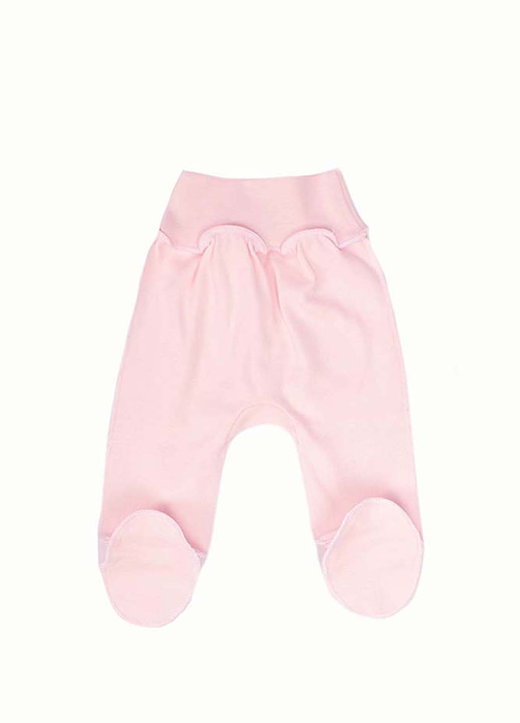 Timi ползунки однотонный розовый домашний хлопок, трикотаж производство - Украина