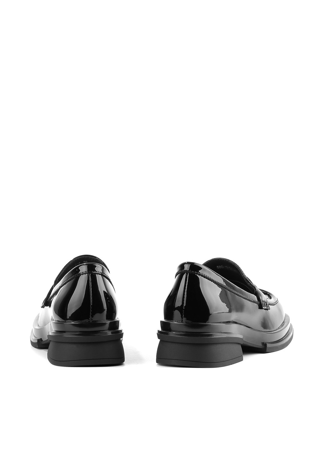 Le'BERDES Туфли лоферы черный з натуральная кожа, украина — демисезон (257469759)