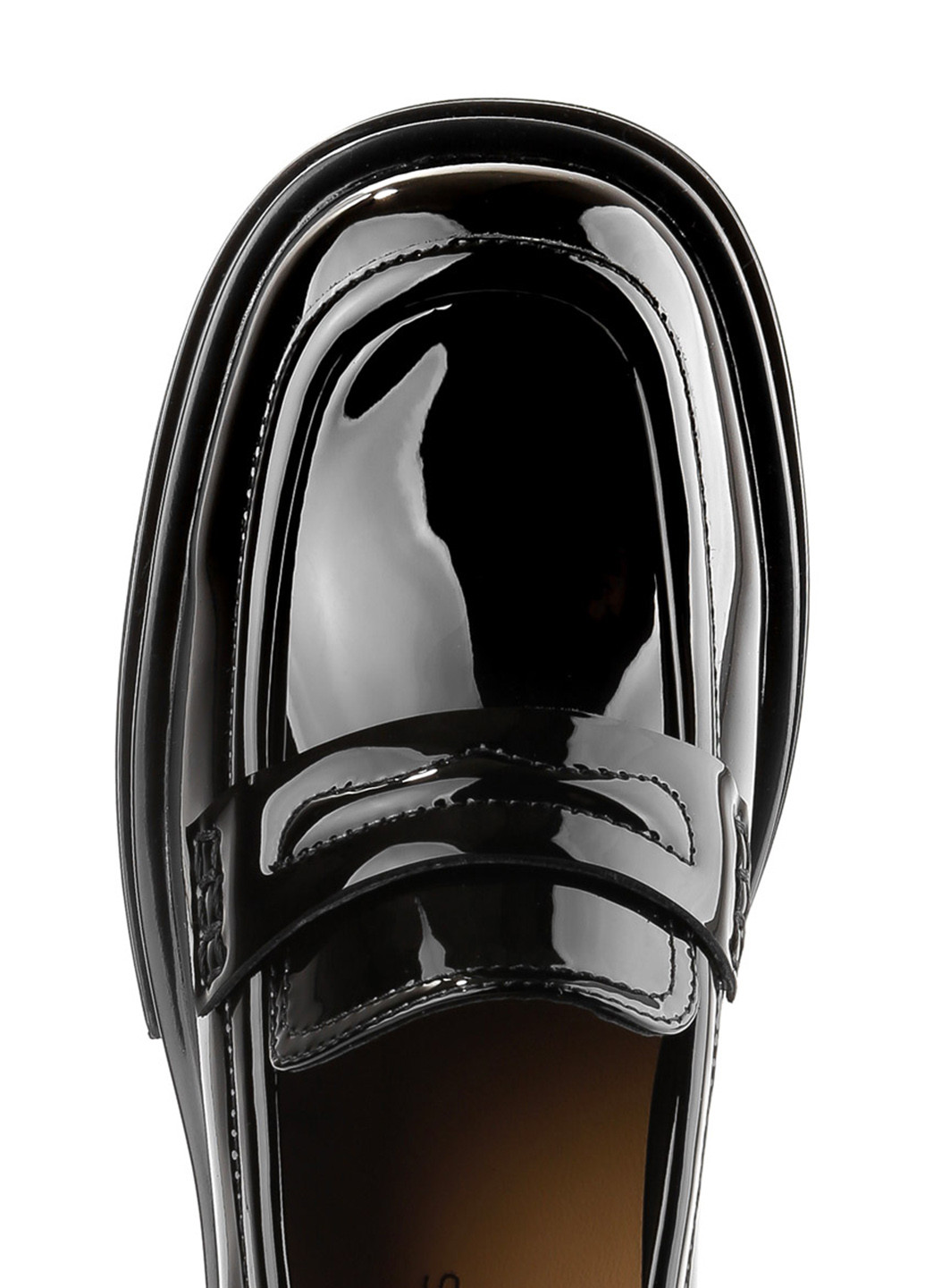 Le'BERDES Туфли лоферы черный з натуральная кожа, украина — демисезон (257469759)