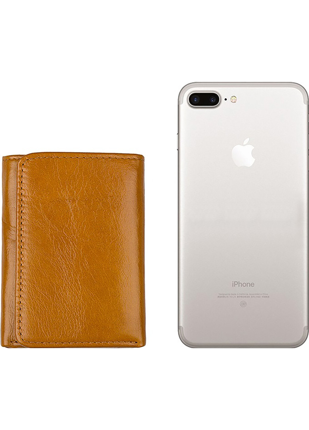 Жіночий шкіряний гаманець 11х8,5 см Vintage (252415081)