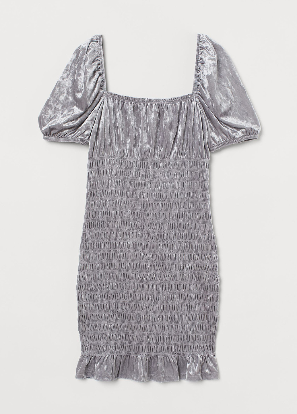 Світло-сіра кежуал плаття футляр H&M однотонна