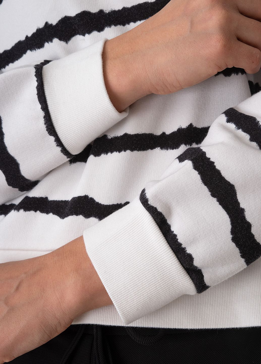 Комбинированный свитшот Marc Aurel полоска (252100592)