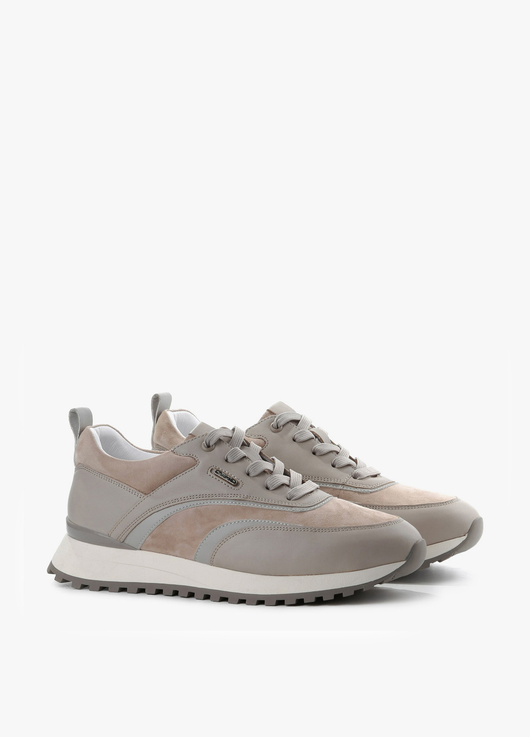 Кроссовки Le'BERDES серо-бежевые демисезоны (285500877)