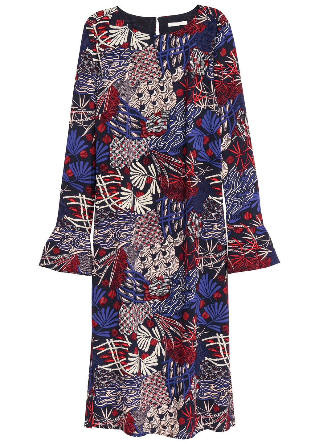 Комбінована сукня демісезон,різнокольоровий, H&M з абстрактним візерунком