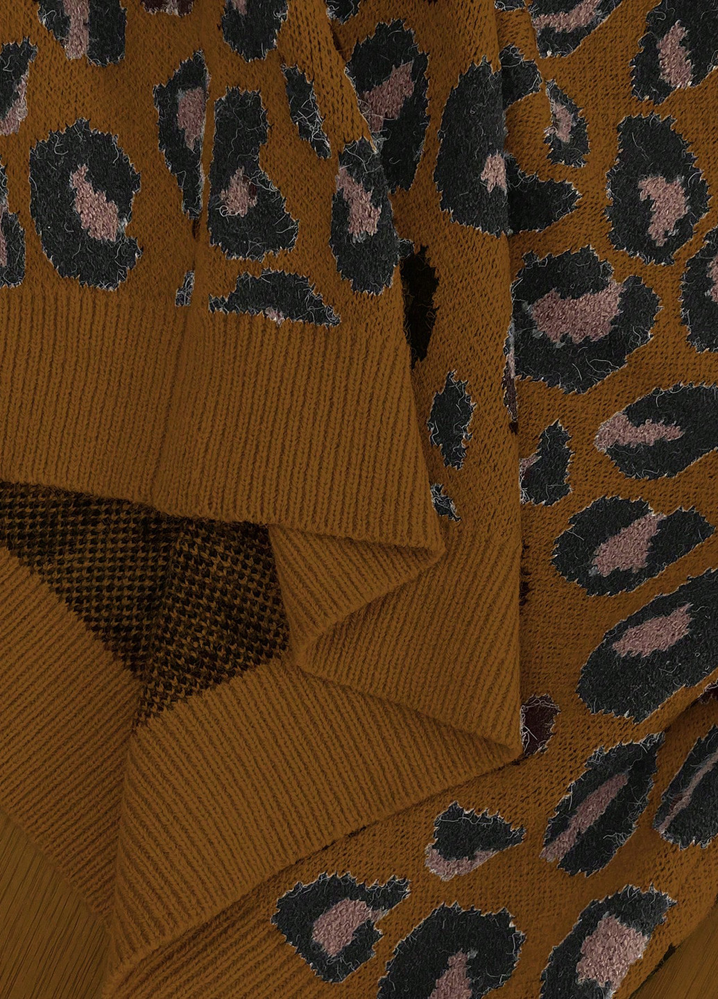 Комбинированный демисезонный джемпер джемпер SHEIN