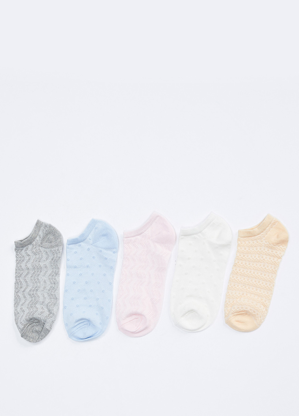 Шкарпетки (5 пар) DeFacto горошок комбіновані повсякденні