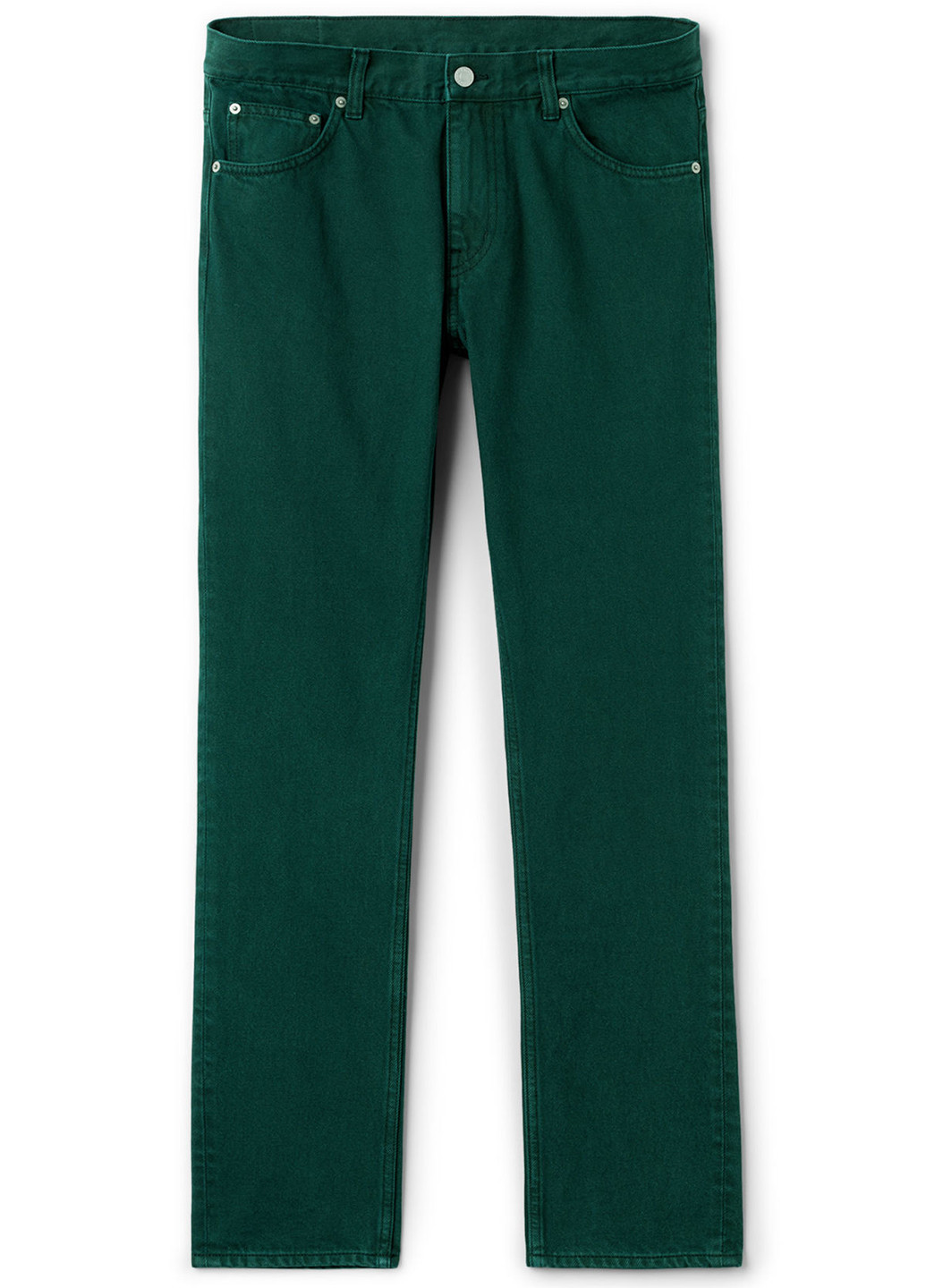 Зеленые демисезонные джинсы MTWTFSS Weekday