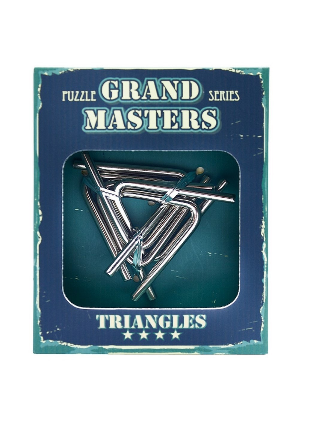 Grand Master Puzzles TRIANGLES blue | Головоломка металева 473252 Eureka 3D Puzzle (215660504)