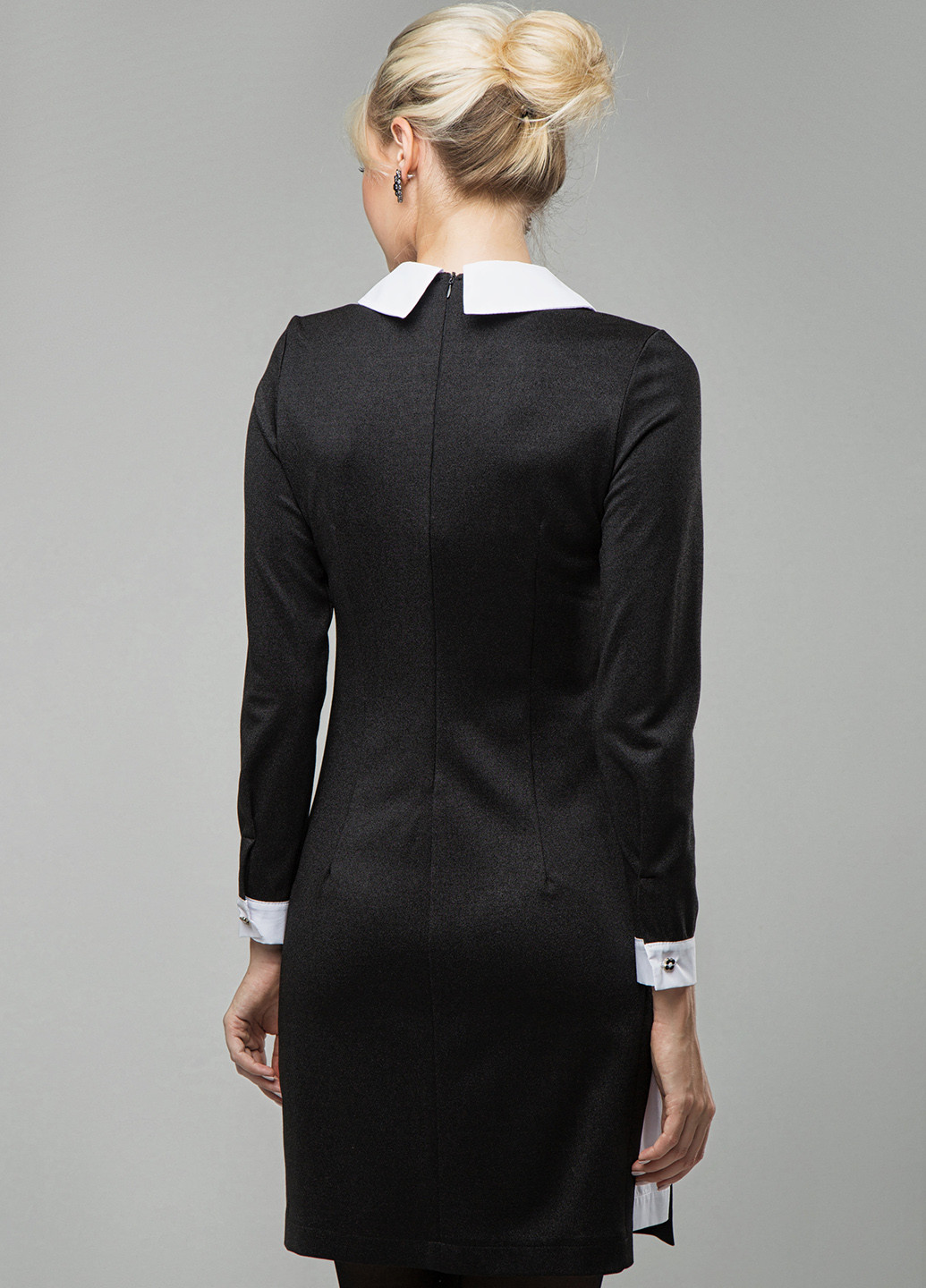 Черное деловое платье черное кетти Miledi
