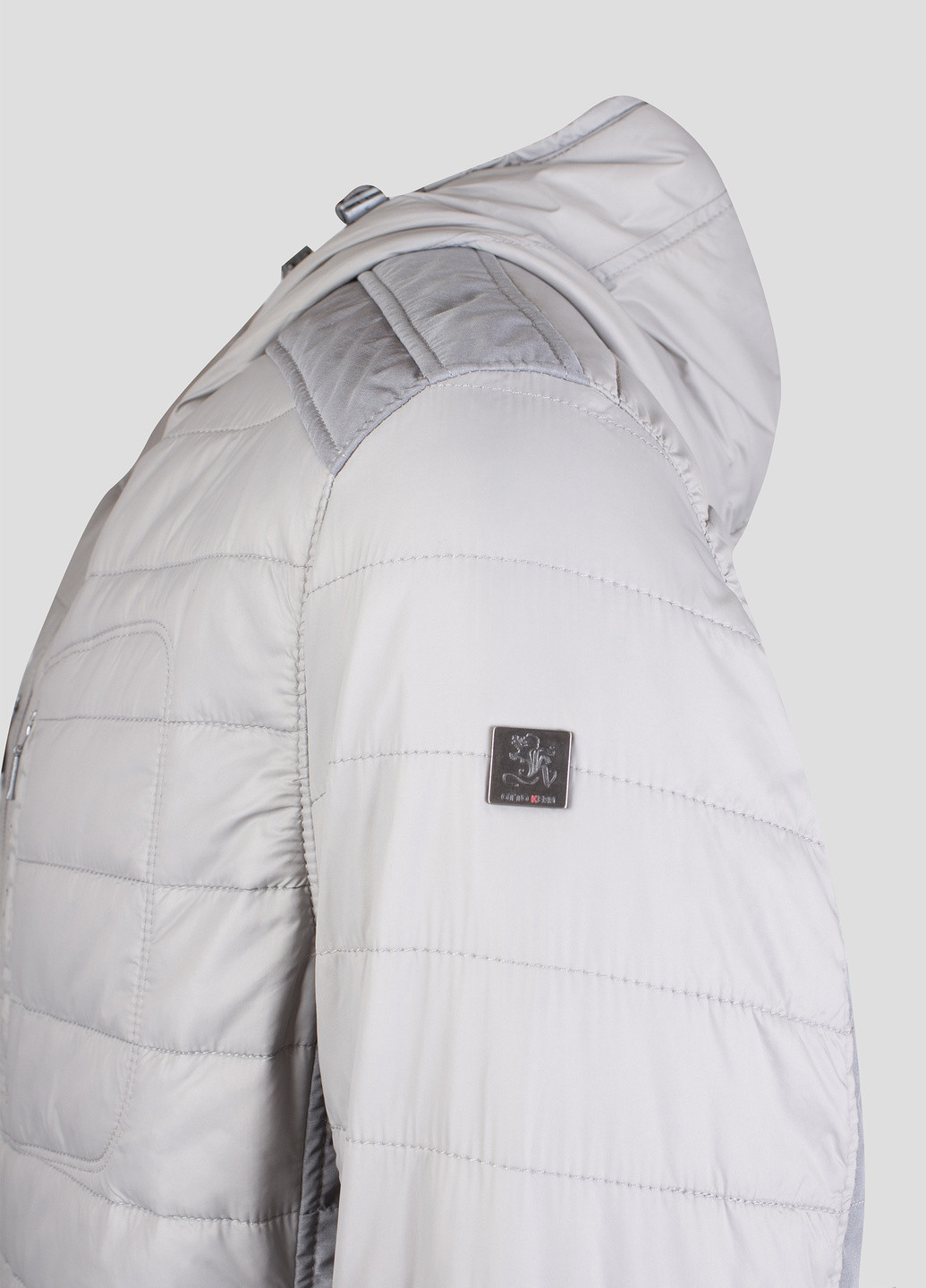 Сіра демісезонна куртка Otto Kern