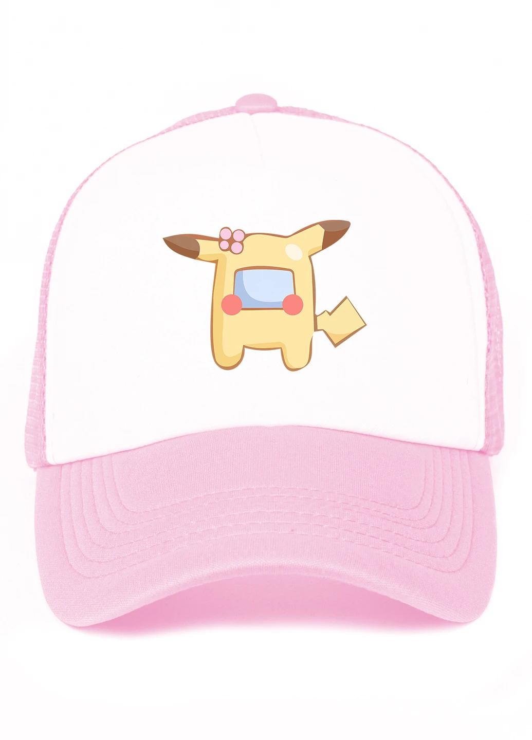 Кепка Тракер дитяча Амонг Ас Покемон Пікачу (Among Us Pokemon Pikachu) (33404-2419) MobiPrint (220824453)