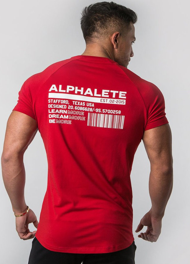 Червона футболка Alpha