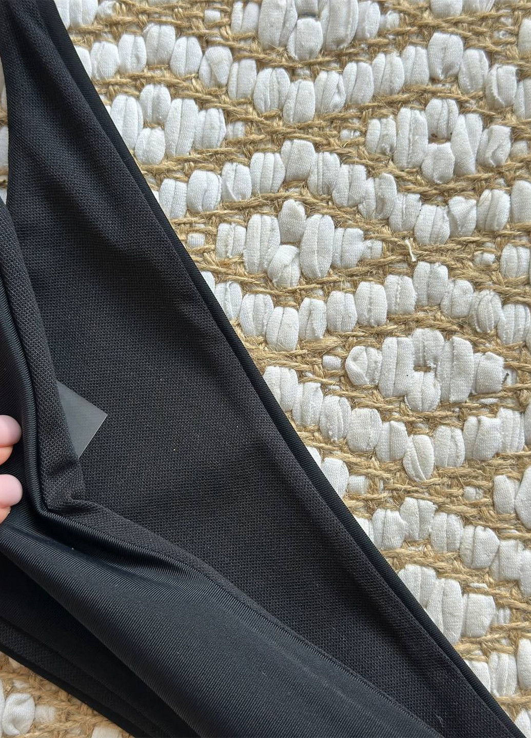 Чорний літній роздільний купальник (ліф, трусики) топ, роздільний NOVA VEGA