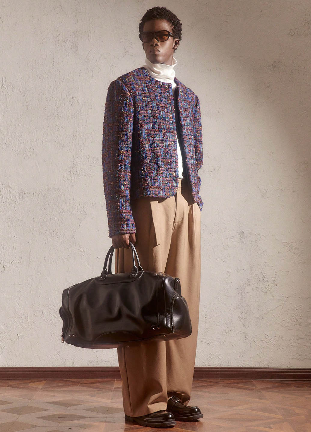 Комбинированная демисезонная куртка куртка-пиджак SHEIN