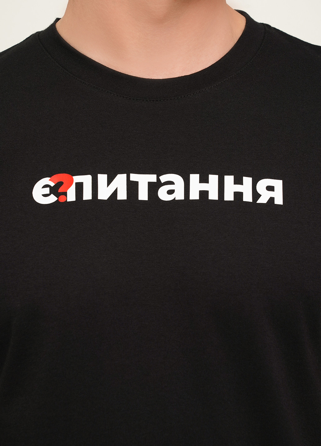 Черная мужская футболка Kasta x ЄП