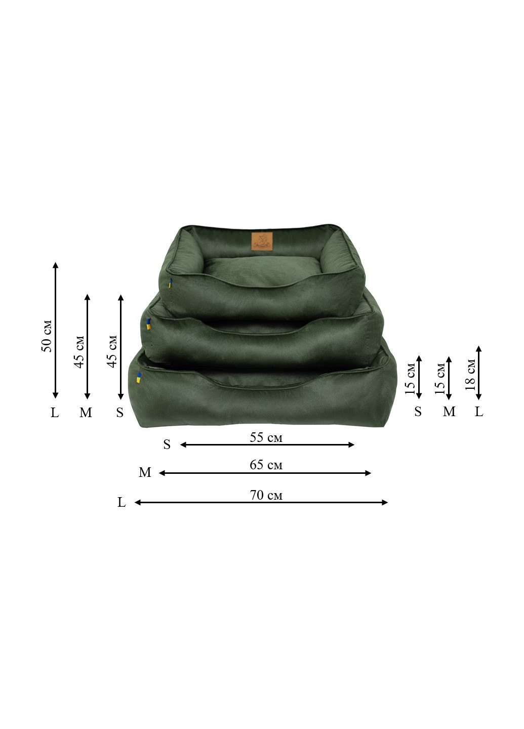 Лежак для котов и собак Бегемотъ СО-2 (235039055)
