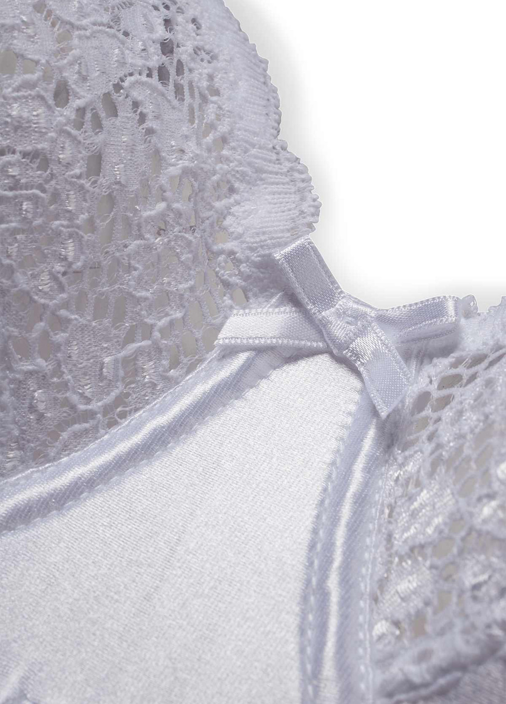 Білий бралетт бюстгальтер (2 шт.) C&A з кісточками поліамід