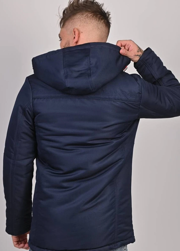 Синяя демисезонная куртка Let's Shop