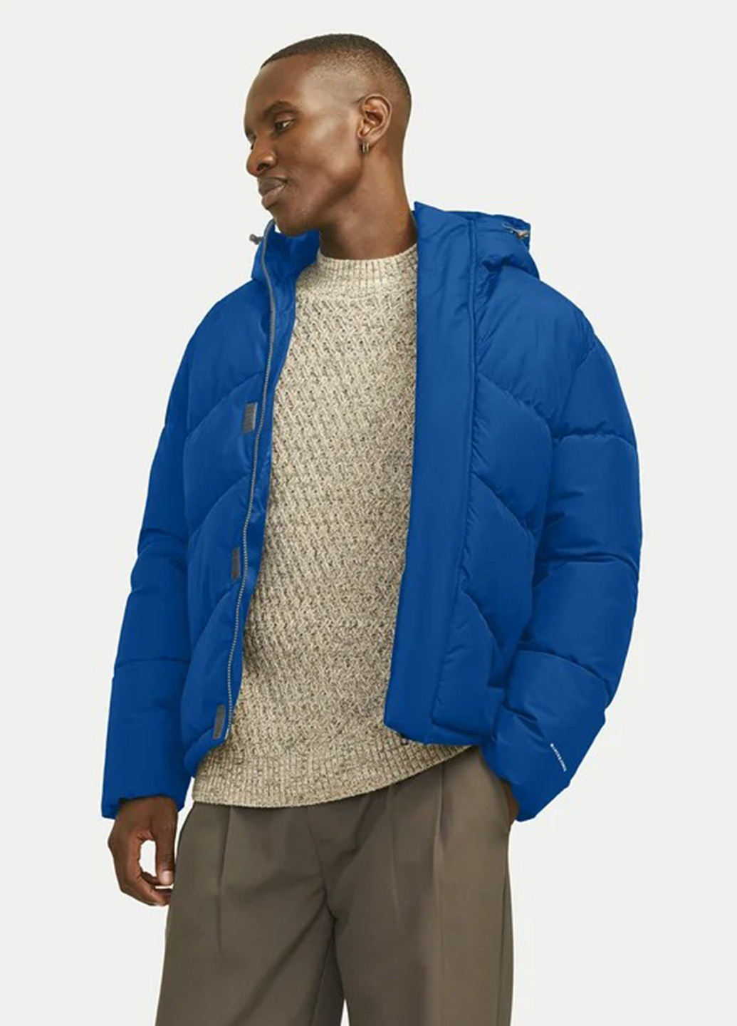 Синя зимня куртка No Brand