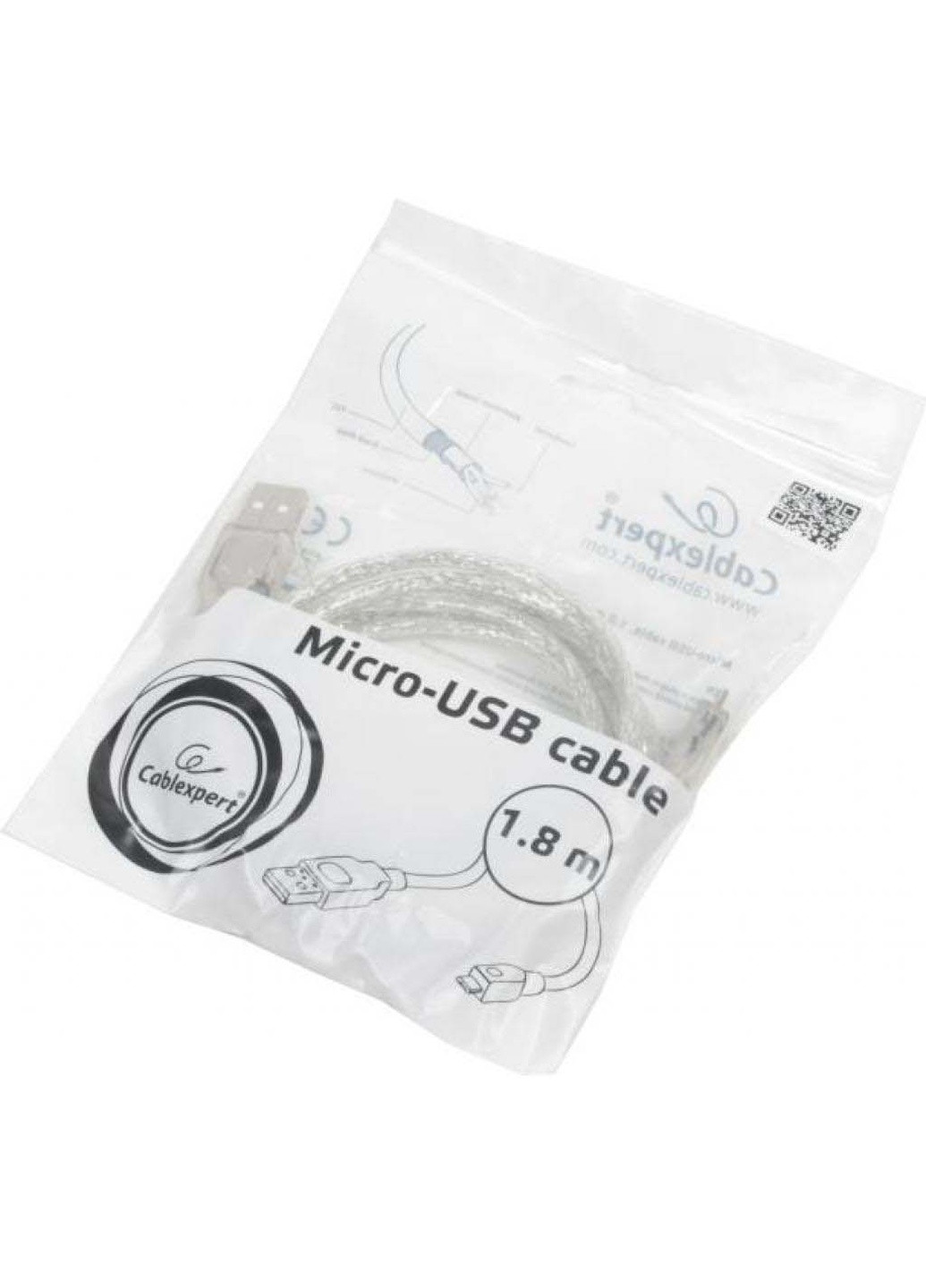 Дата кабель (CCP-mUSB2-AMBM-6-TR) Cablexpert usb 2.0 am to micro 5p 1.8m (239381026)