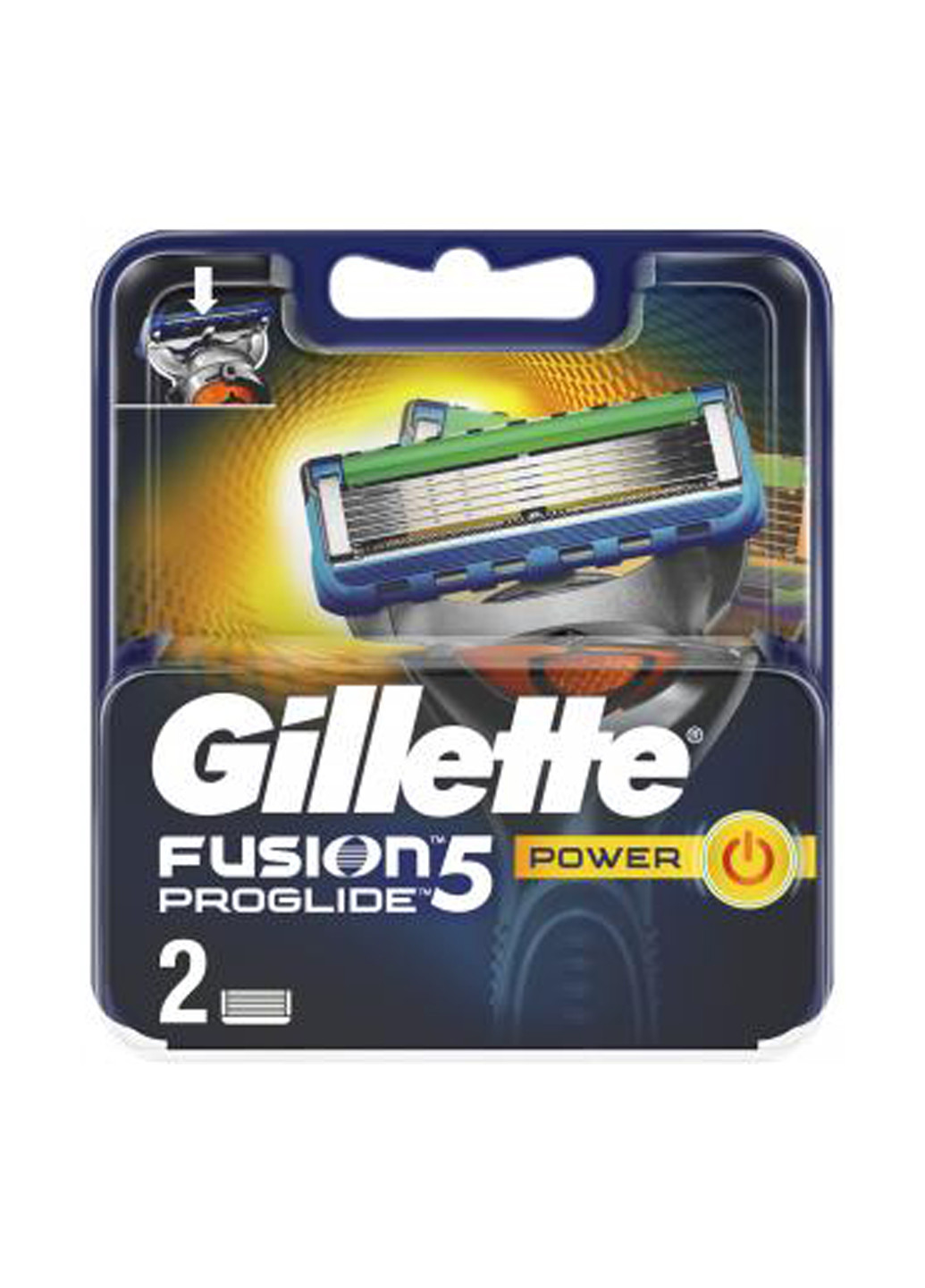 Сменные картриджи для бритья Fusion5 ProGlide Power (2 шт.) Gillette (138200756)