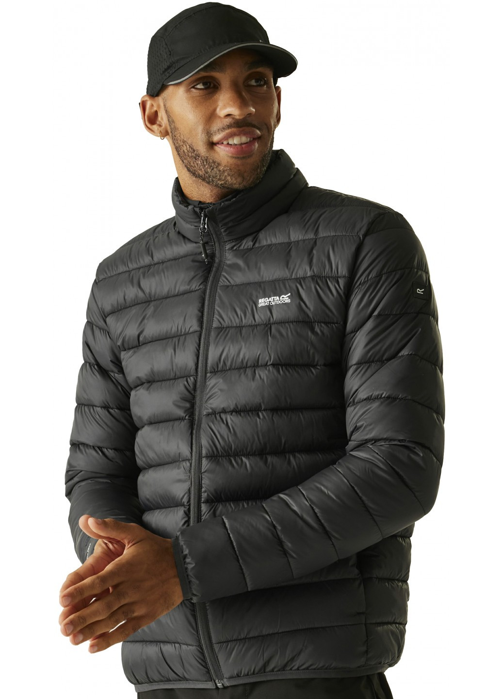 Темно-сіра демісезонна куртка Regatta