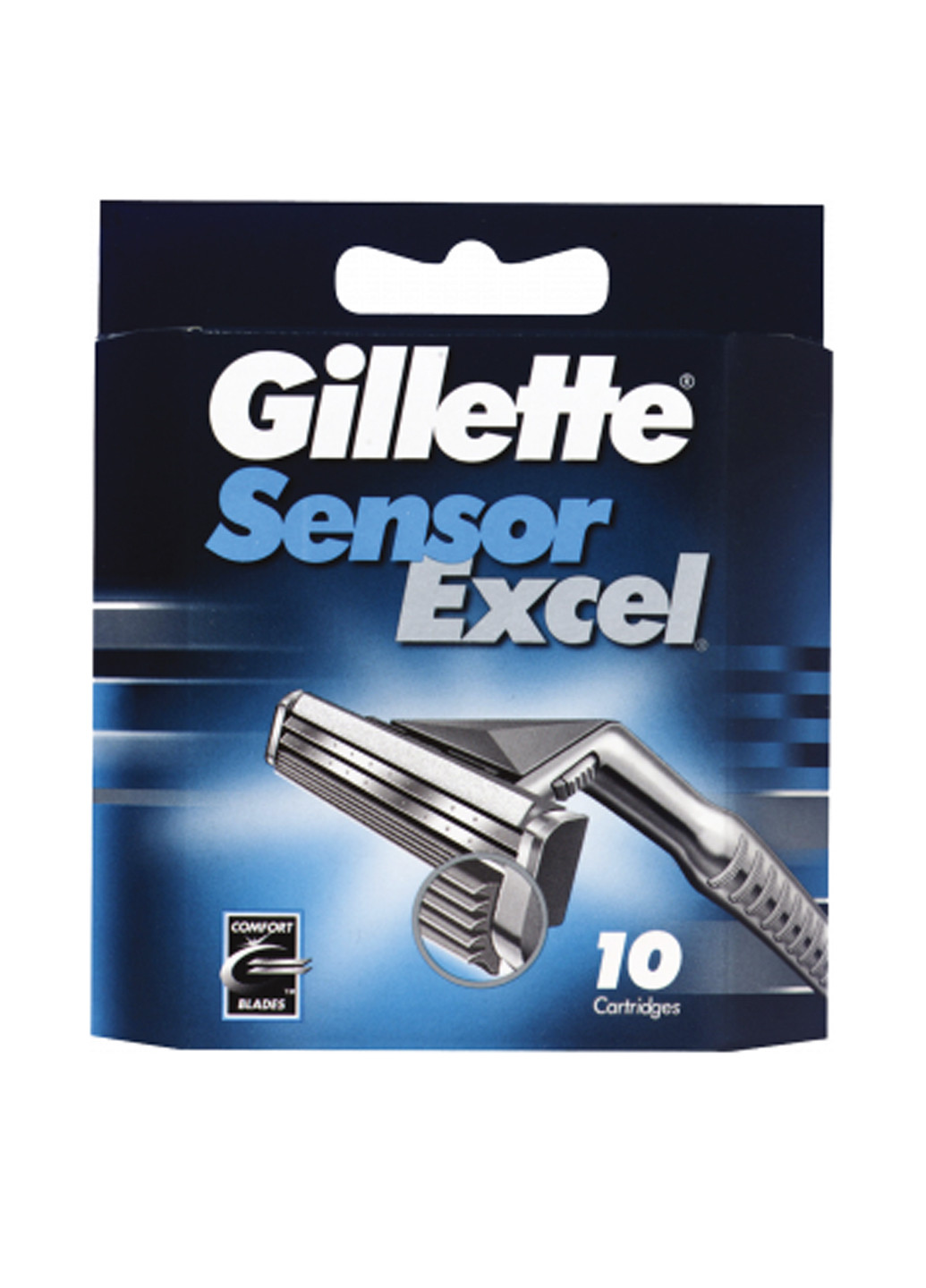 Сменные картриджи для бритья Sensor Excel (10 шт.) Gillette (138200766)