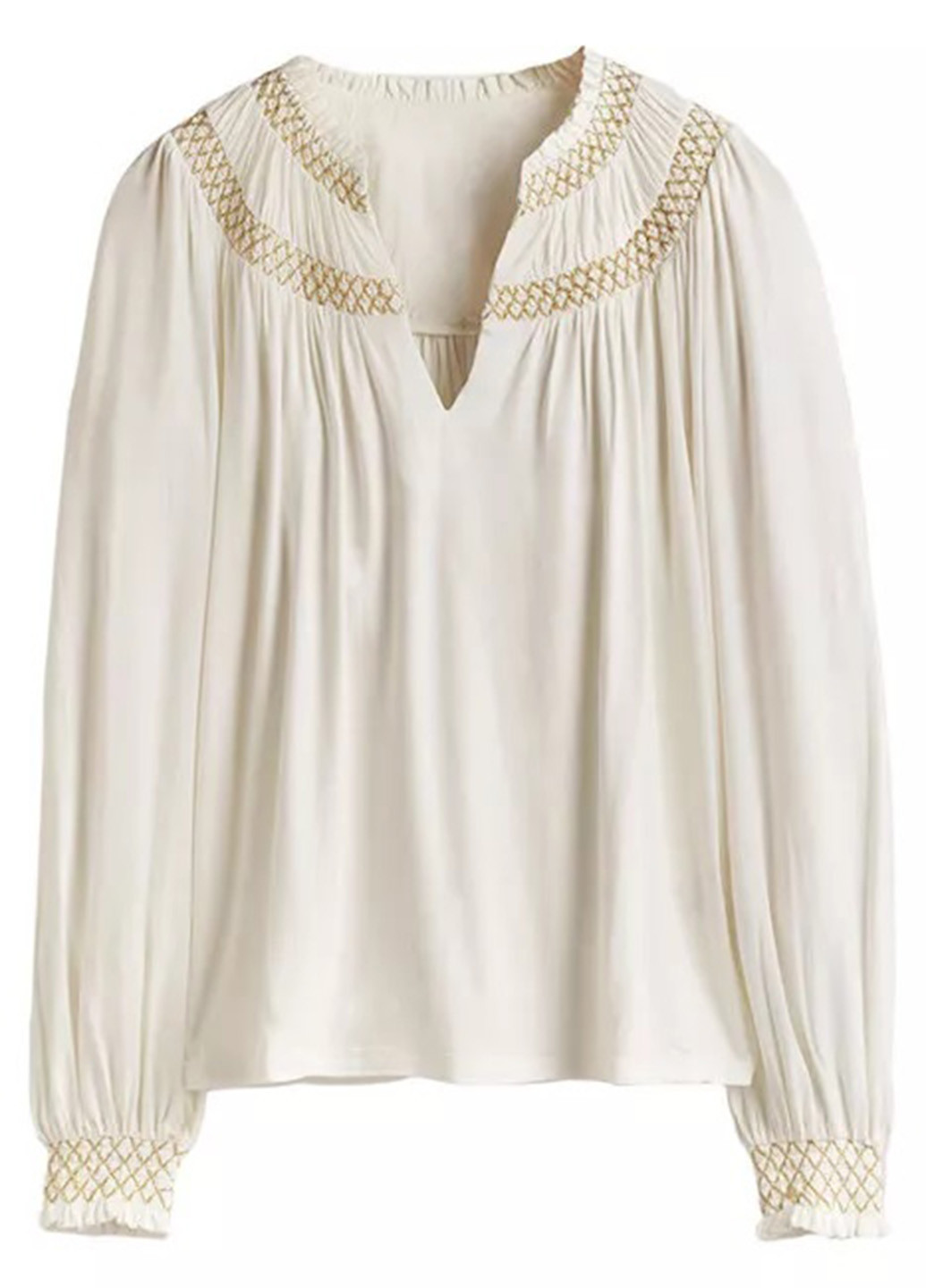 Молочная блуза Boden