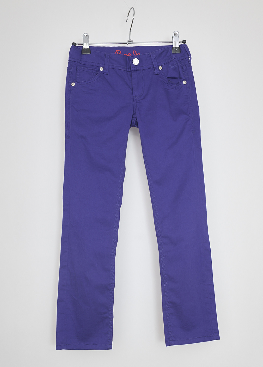 Фиолетовые демисезонные со средней талией джинсы Pepe Jeans