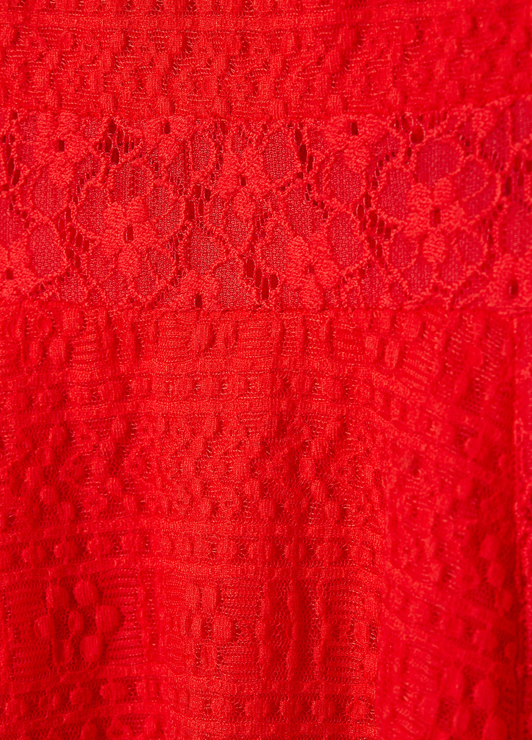 Червона кежуал сукня кльош H&M однотонна