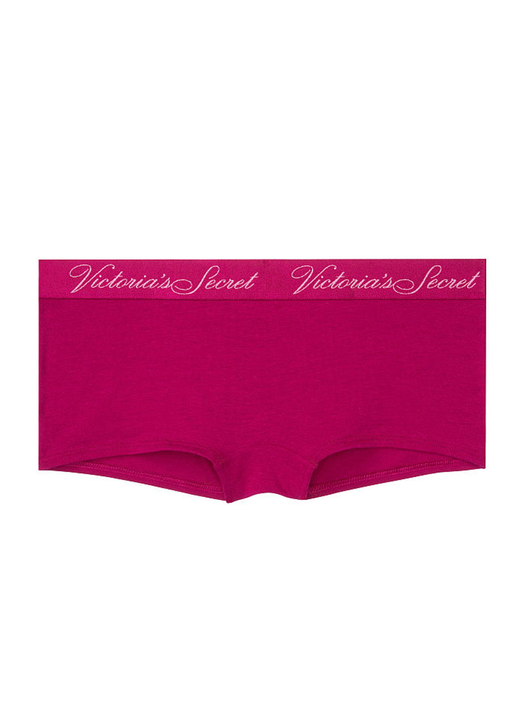 Трусики Victoria's Secret трусики-шорты логотипы бордовые повседневные хлопок