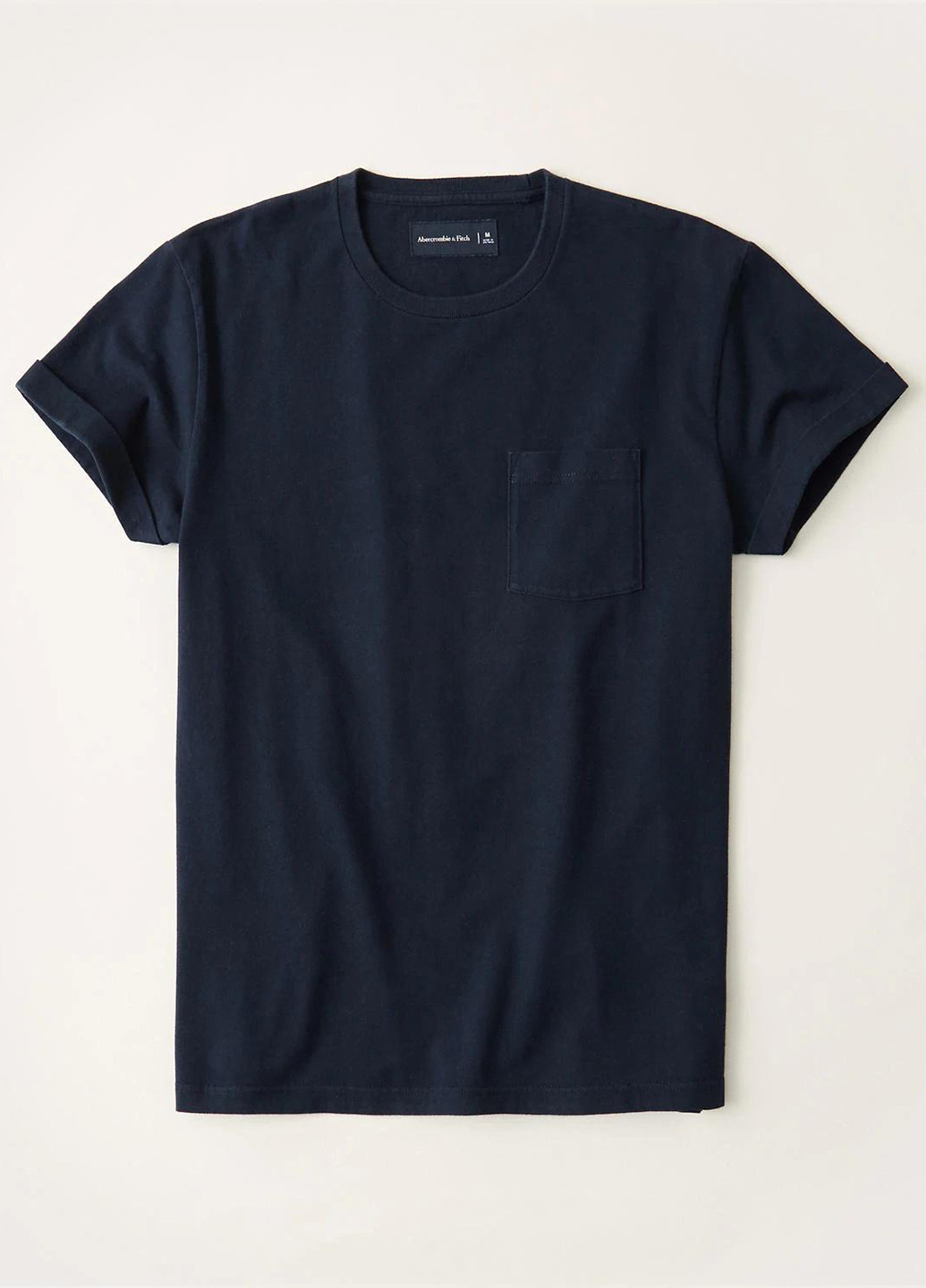 Темно-синя футболка Abercrombie & Fitch