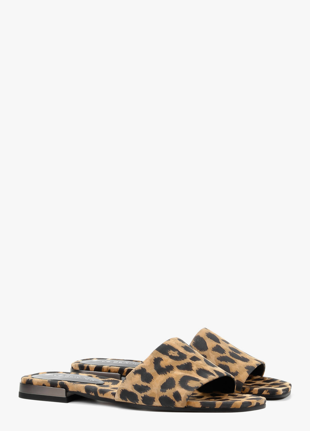 Цветные шлепанцы Le'BERDES