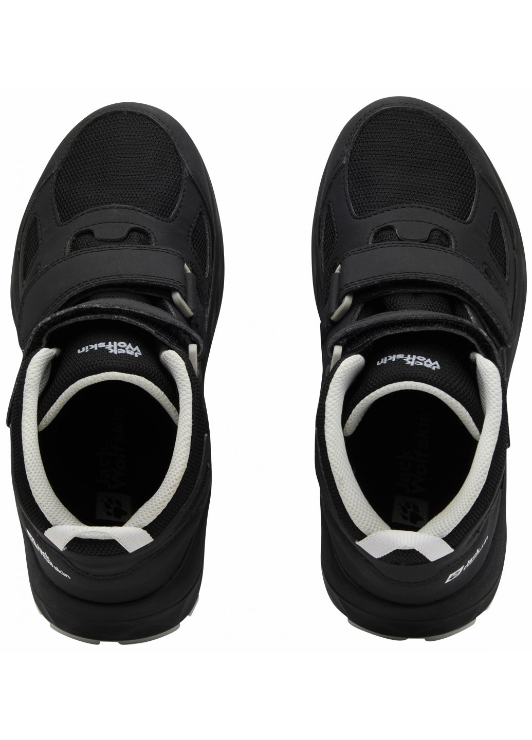 Черные спортивные осенние ботинки Jack Wolfskin