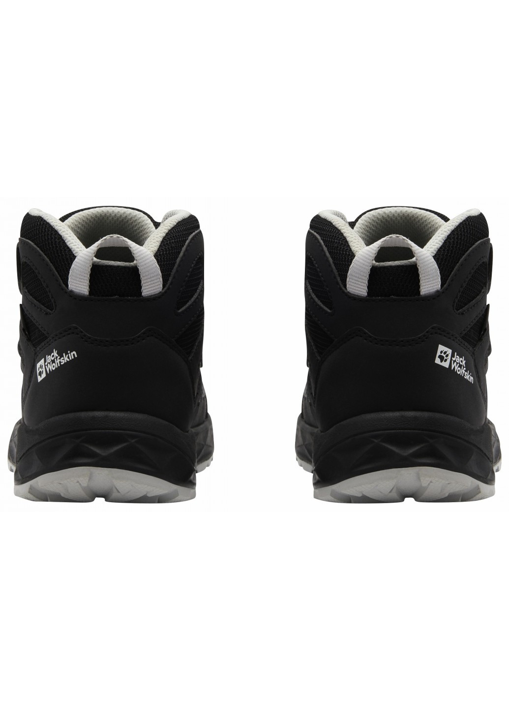 Черные спортивные осенние ботинки Jack Wolfskin