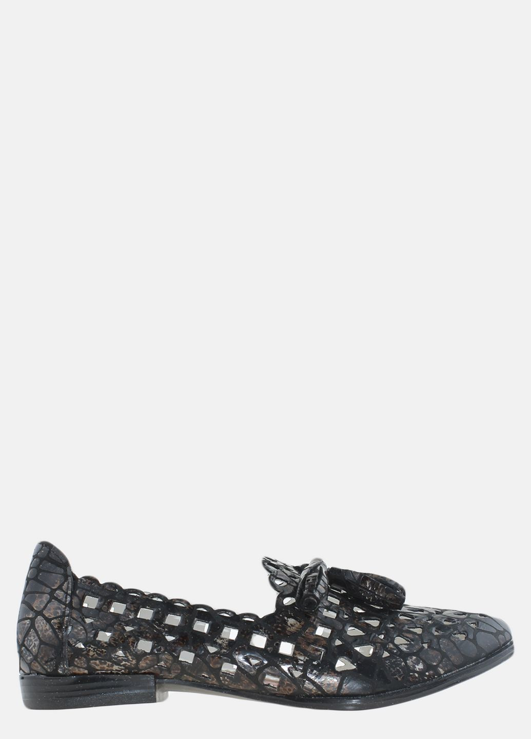 Женские балетки rv105 коричневый Violetti | коричневые однотонные натуральная кожа (317429195)